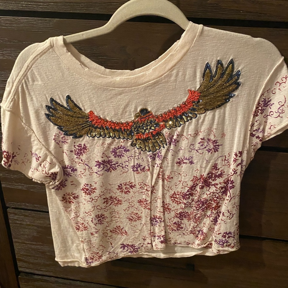 free people aztec t- shirt!